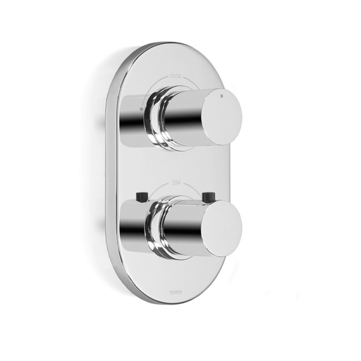 Nexus® Thermostatic Mixing Valve Trim with Dual Volume Control - Polished Nickel