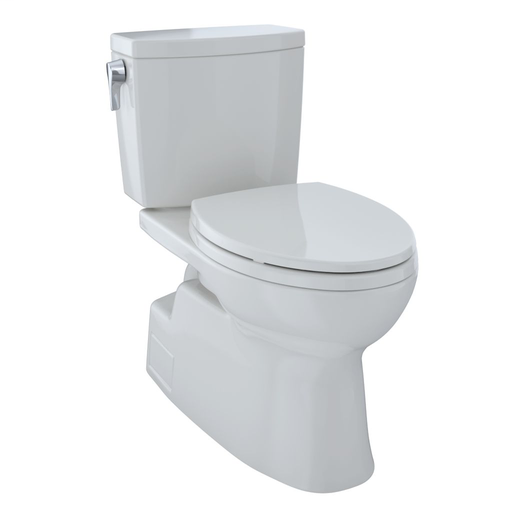 Vespin® II 1G Two-Piece Toilet, Elongated Bowl - 1.0 GPF - Colonial White - Trip Lever Position: Left hand Lever