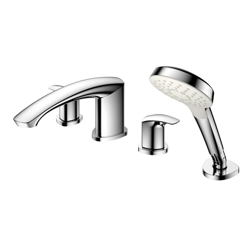 GM Four-hole Roman Tub Filler Trim - Polished Chrome Finish