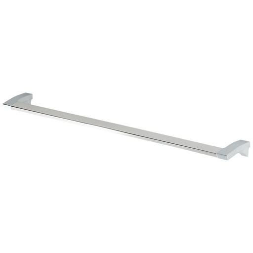 G-Series Square 24" Towel Bar - Polished Chrome Finish