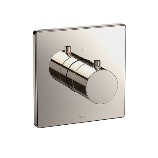 Three-way Diverter Trim - Square - Polished Nickel