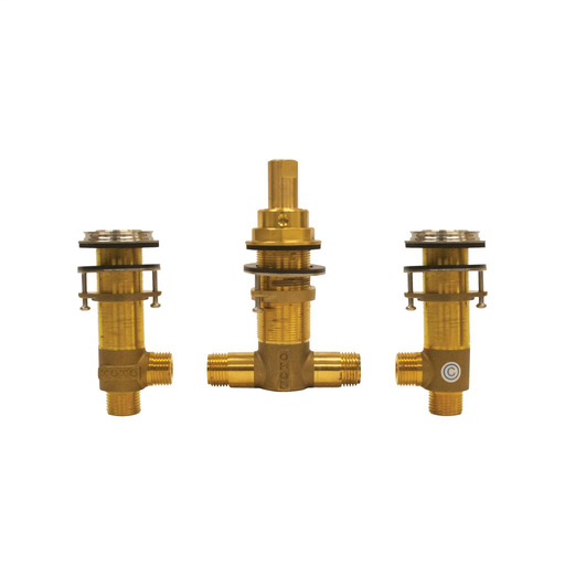 Three-Hole Roman Tub Filler Rough-in - No Color