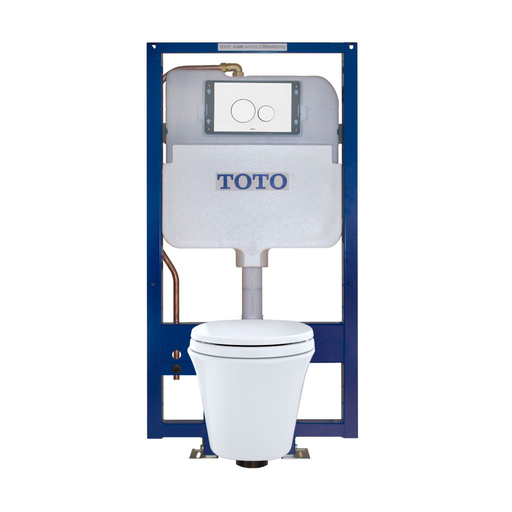 Maris® Wall-Hung Toilet & DUOFIT™ In-Wall Tank System, 1.6 GPF & 0.9 GPF, Elongated Bowl - White