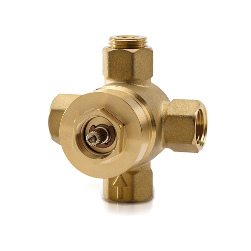 Two-Way Diverter Valve with Off - No Color