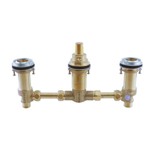 Three-Hole Roman Tub Filler Rough-in - No Color