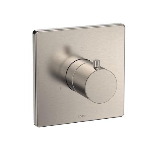 Three-way Diverter Trim - Square - Brushed Nickel