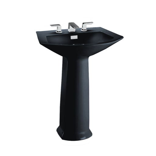 Soirée® Pedestal Lavatory - Ebony