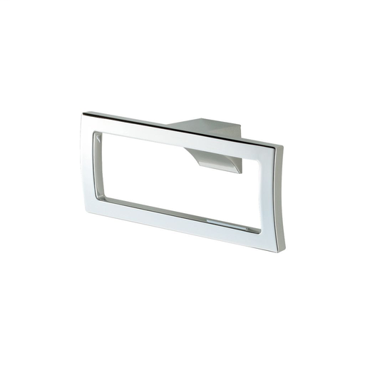 G-Series Square Towel Ring - Polished Chrome Finish