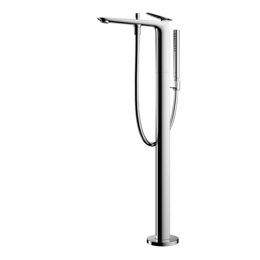 ZA Freestanding Tub Filler - Polished Chrome Finish