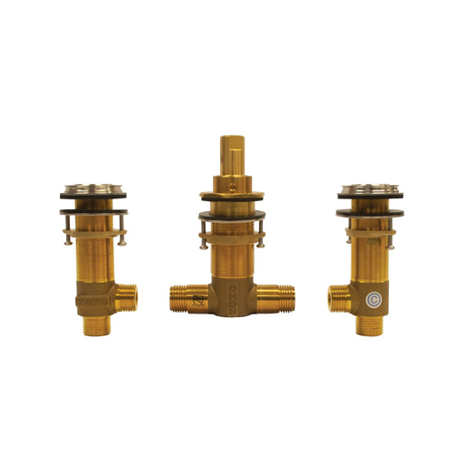 Three-Hole Roman Tub Filler Rough-in - No Color