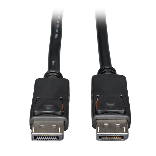 DisplayPort Cable with Latches, 4K @ 60 Hz, (M/M) 10 ft.