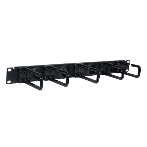 SmartRack 1U Horizontal Cable Manager - Flexible ring type