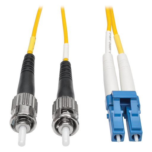 Duplex Singlemode 8.3/125 Fiber Patch Cable (LC/ST), 5M (16 ft.)