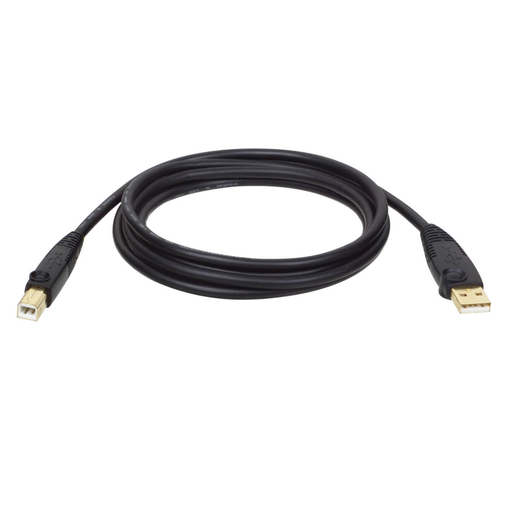 USB 2.0 A/B Cable (M/M), 6 ft.