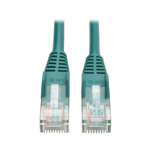 Cat5e 350 MHz Snagless Molded (UTP) Ethernet Cable (RJ45 M/M) - Green, 7 ft.