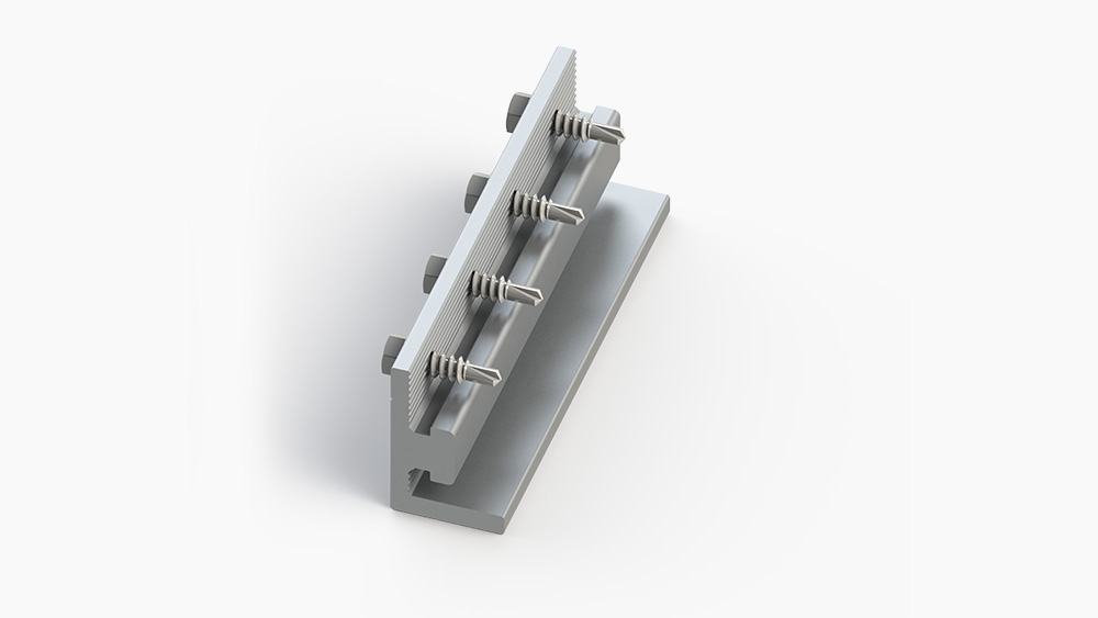 UNIRAC 303018D Bnd Splice Bar Serrated DRK ** REPLACES 303002D **