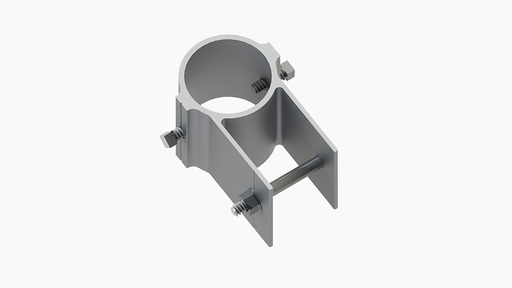 Product image for Unirac 403215C 2" Large Array Slider, Mill Finish Aluminum