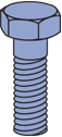 Hex Head Screw 3/8" X 1-1/4"
