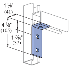 3 Hole, 90° Fitting Electro-Galvanized (EG) (50/CTN)