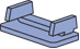 End Cap (1-1/4" Series), Electro-Galvanized (EG)