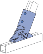 Adjustable Brace Electro-Galvanized (EG) (10/CTN)