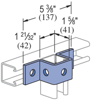 5 Hole, “U” Shape Fitting Electro-Galvanized (EG) (25/CTN)