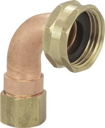 Viega PEX 90° compression elbow - 46743