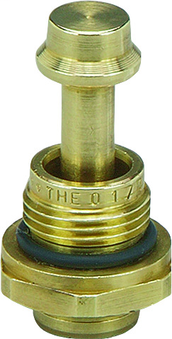 Supply valve, brass