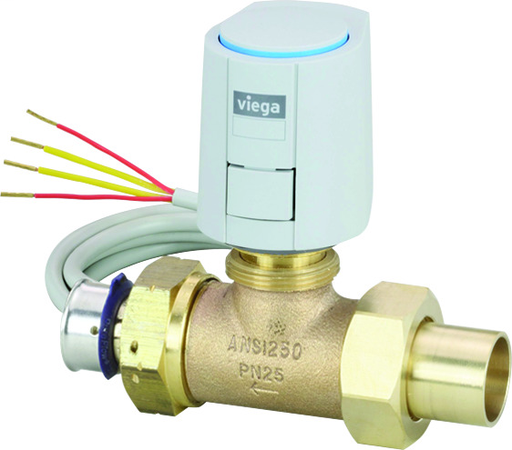 Zone valve, bronze, V: 24, C: 3/4, P: 3/4