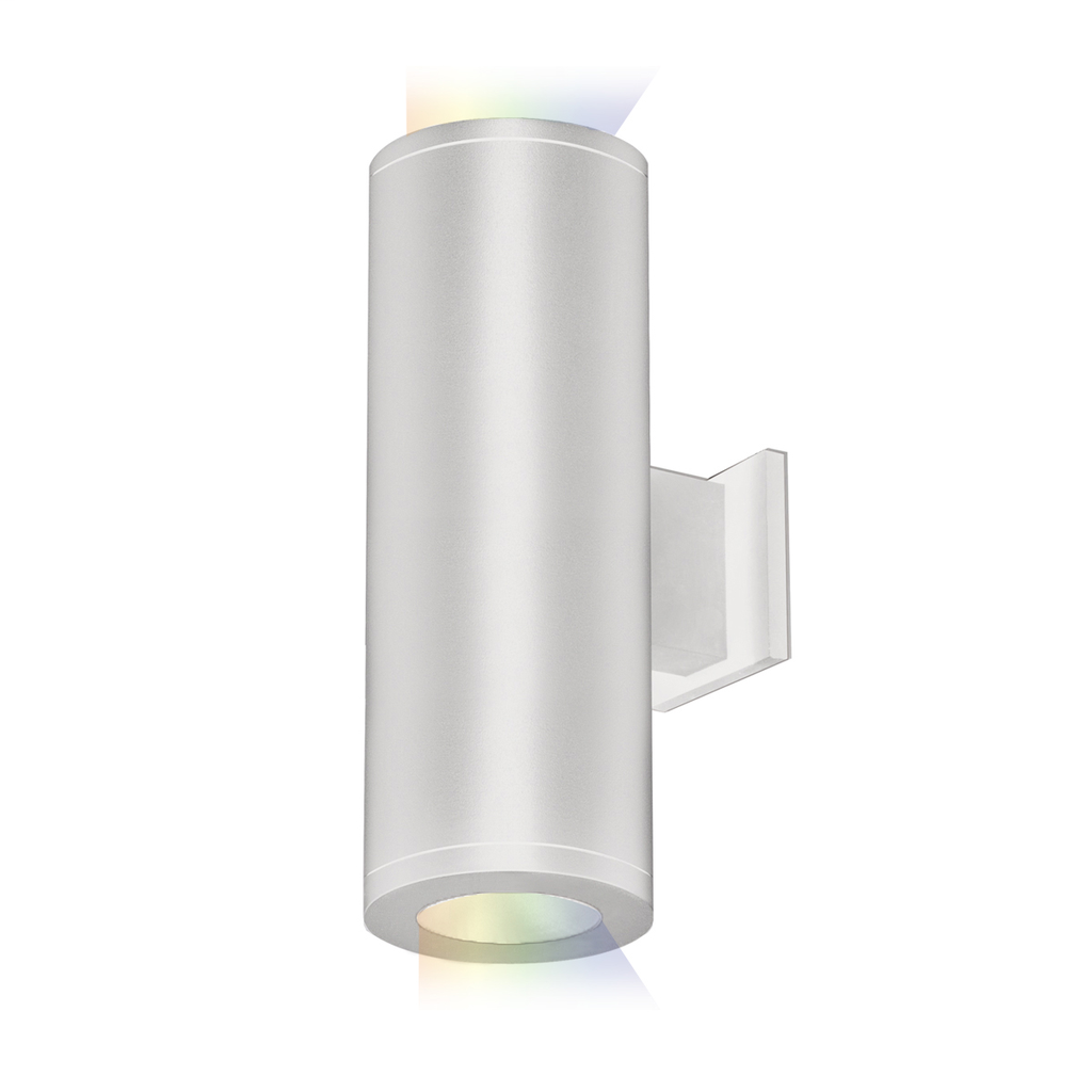 Tube Architectural 5" 50W Flood LED Up/Down Wall Mount - White Product image for Tube Architectural 5" 50W Flood LED Up/Down Wall Mount - White