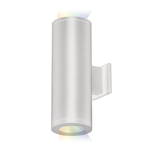 Product image for Tube Architectural 5" 50W Flood LED Up/Down Wall Mount - White