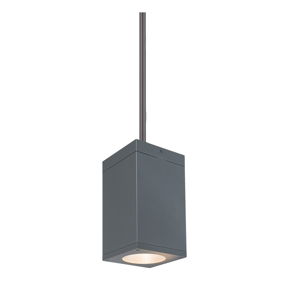 Product image for Cube Architectural 5" 25W Spot LED Pendant - Graphite - 2700K