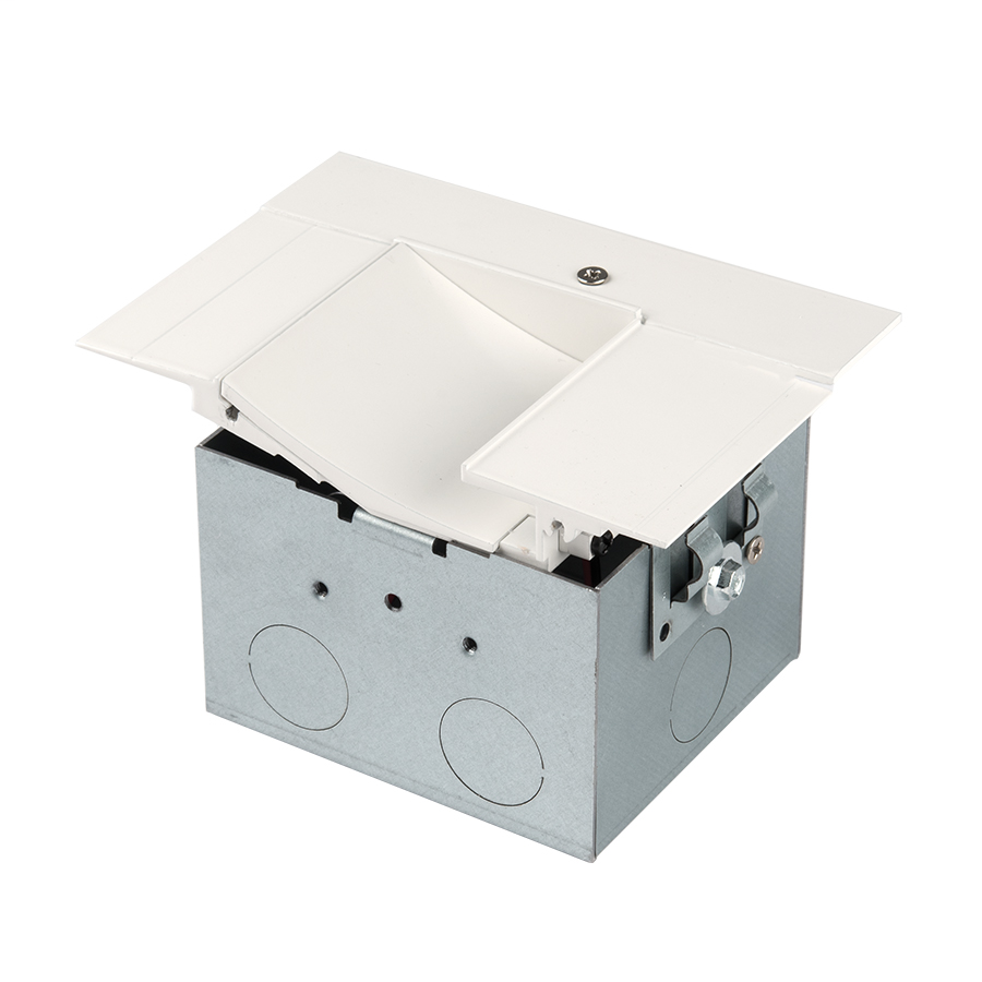 Product image for WAC LED-T-RBOX2-WT WIRING BOX - ASYM, W9
