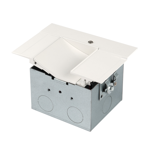Product image for WAC LED-T-RBOX2-WT WIRING BOX - ASYM, W9