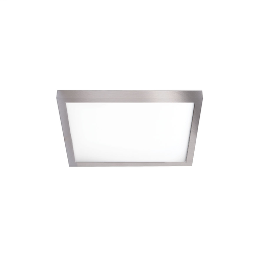 Product image for 11" Square LED Flush Mount - Brushed Nickel - 3500K