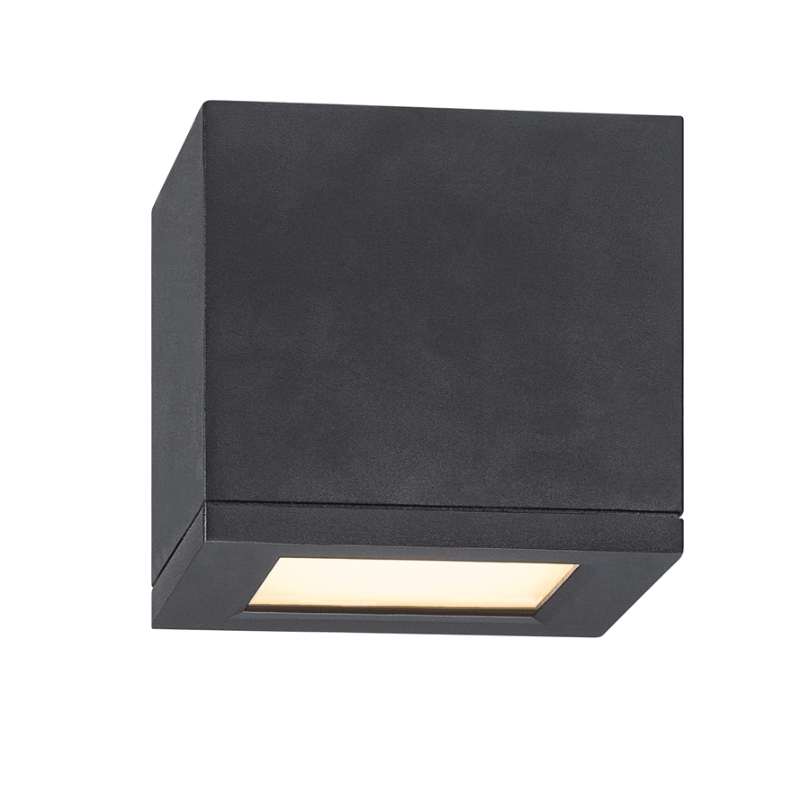 Product image for Rubix 5" LED Flush Mount - Black