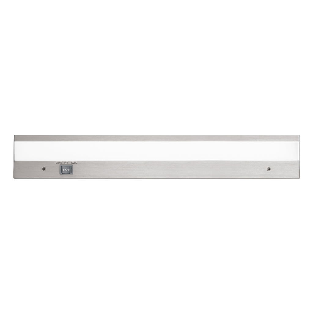 Product image for Duo 18" LED Undercabinet - Brushed Aluminum - 2700/3000K