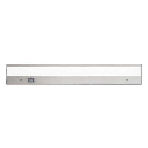 Product image for Duo 18" LED Undercabinet - Brushed Aluminum - 2700/3000K