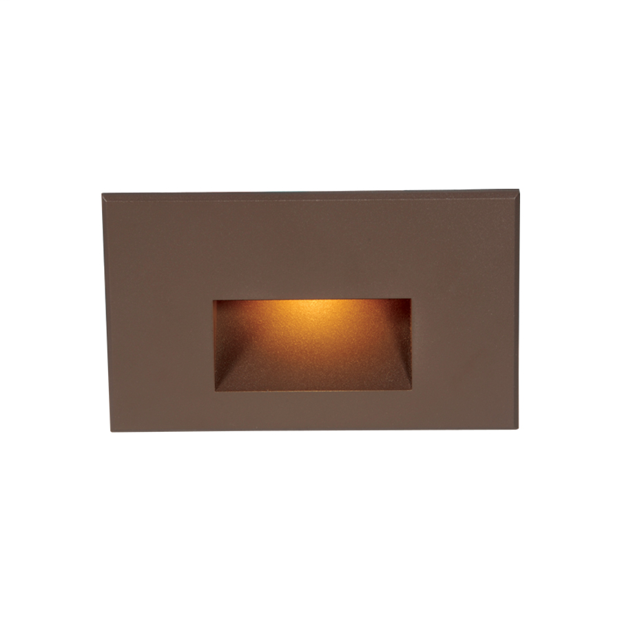 Product image for 5" LED Horizontal Step Light - Bronze - Amber