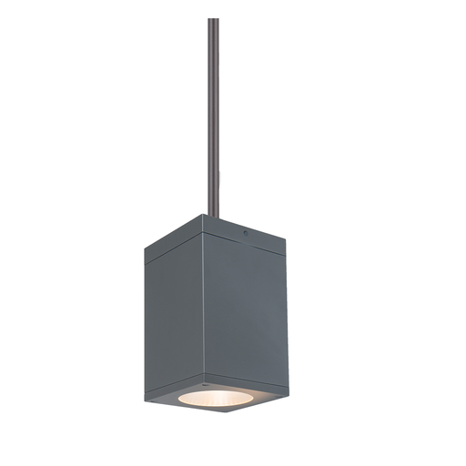 Product image for Cube Architectural 6" 35W Flood LED Pendant - Graphite - 2700K