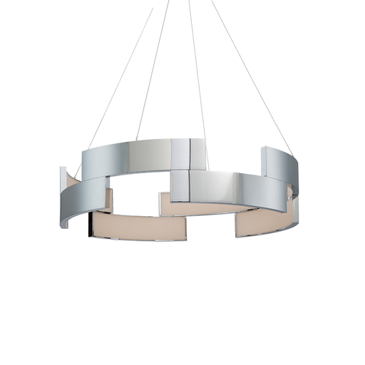 Product image for Trap 38" LED Pendant - Chrome