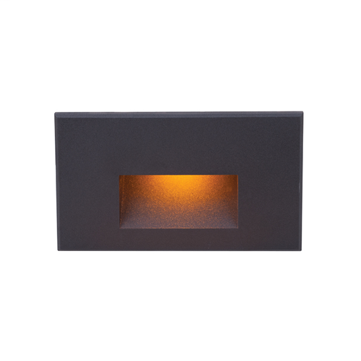 Product image for 5" LED Horizontal Step Light - Black - Amber