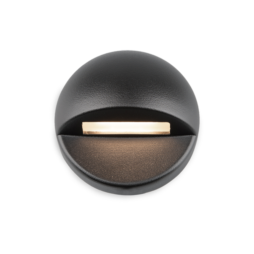 Product image for 3" LED Round Deck Light - Black - 2700K