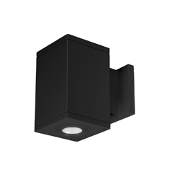 Product image for Cube Architectural 6" 11W Ultra Narrow LED Wall Mount - Black - 3000K