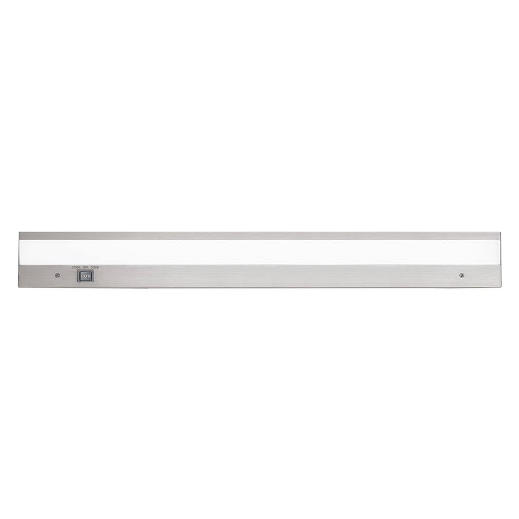 Product image for Duo 24" LED Undercabinet - Brushed Aluminum - 2700/3000K
