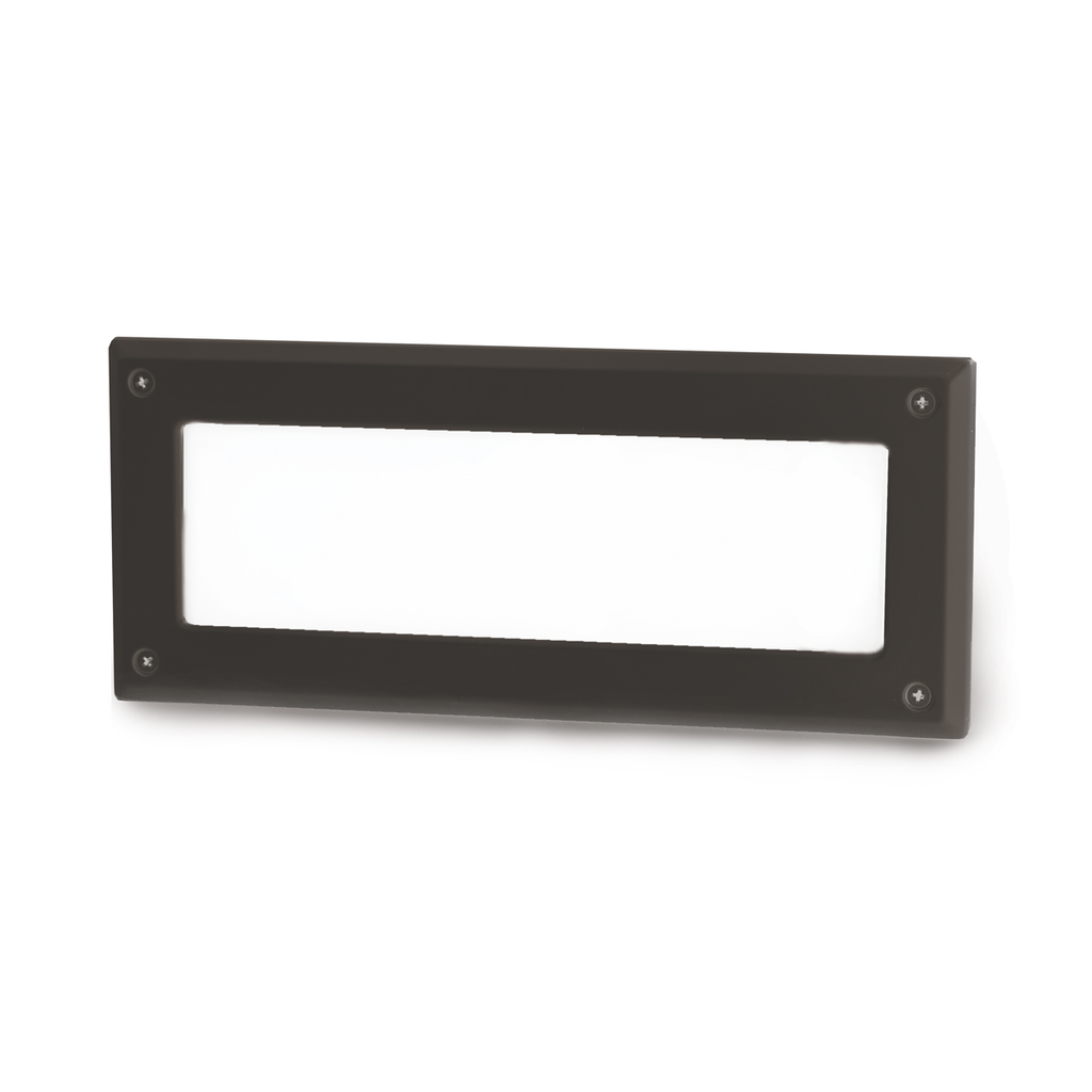 Product image for Endurance 9" LED Step Light - Architectural Bronze w/ Opal Glass