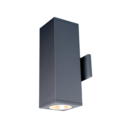Product image for Cube Architectural 6" 69W Spot LED Up/Down Wall Mount - Graphite - 3500K