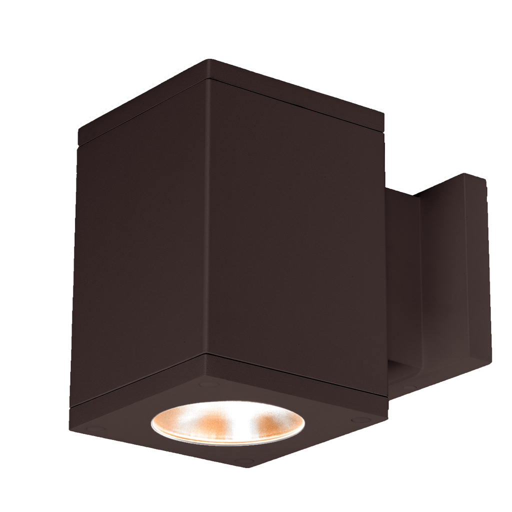 Cube Architectural 6" 35W Spot LED Wall Mount - Bronze - 3500K Product image for Cube Architectural 6" 35W Spot LED Wall Mount - Bronze - 3500K