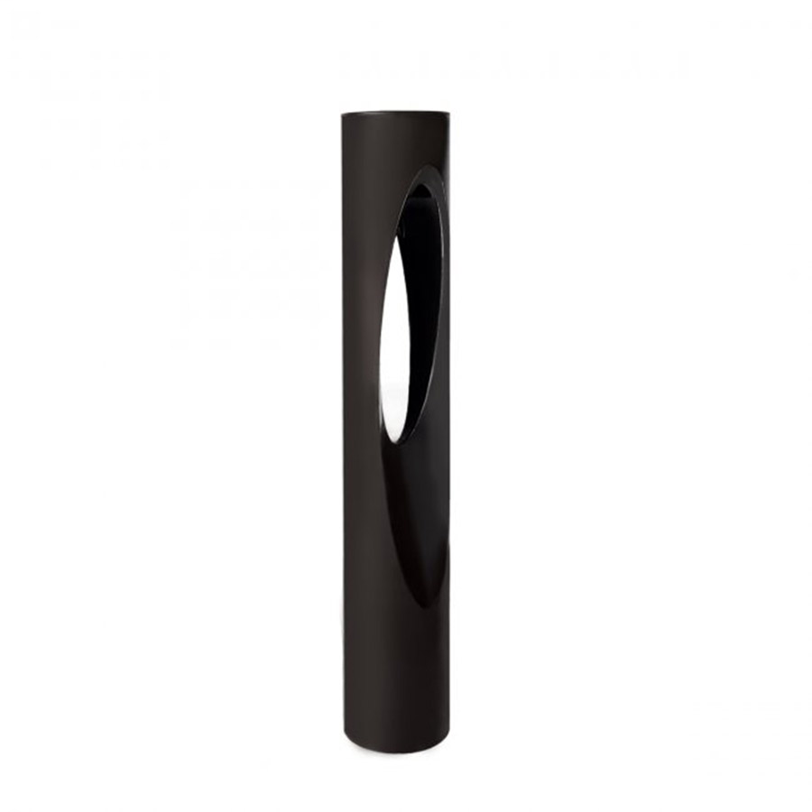 Product image for Scoop 30" 277V LED Bollard - Black - 3000K