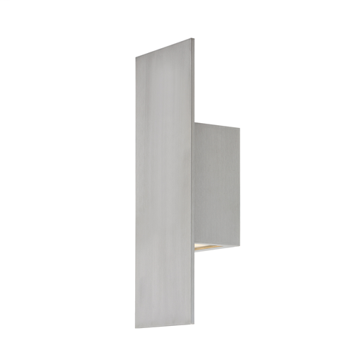 Product image for Icon 14" LED Outdoor Sconce - Brushed Aluminum